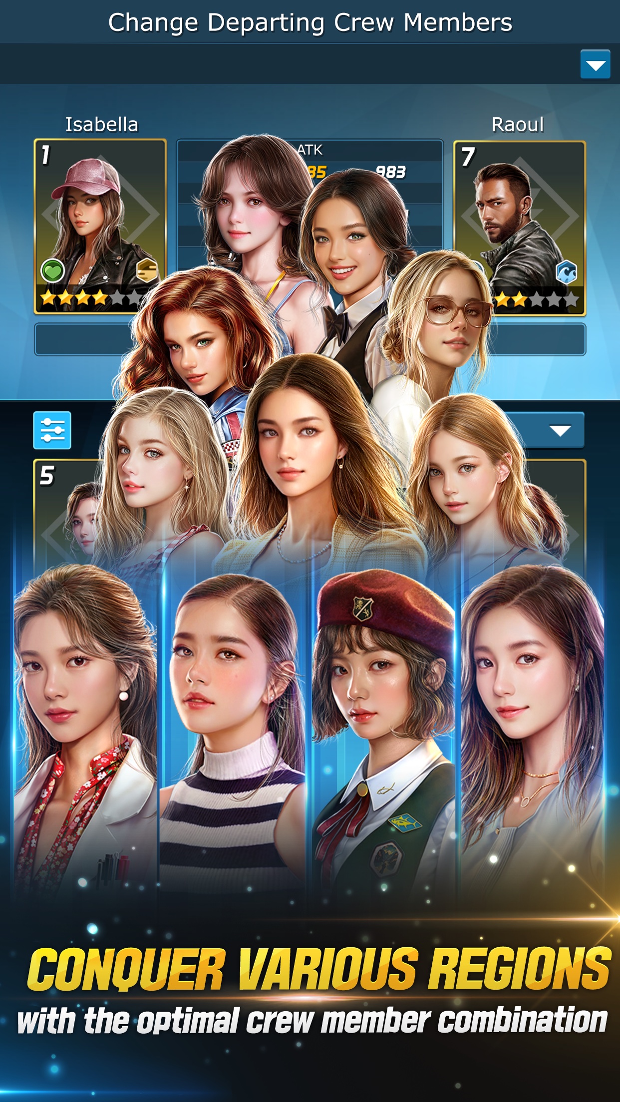 Ace Fishing: Crew still 5